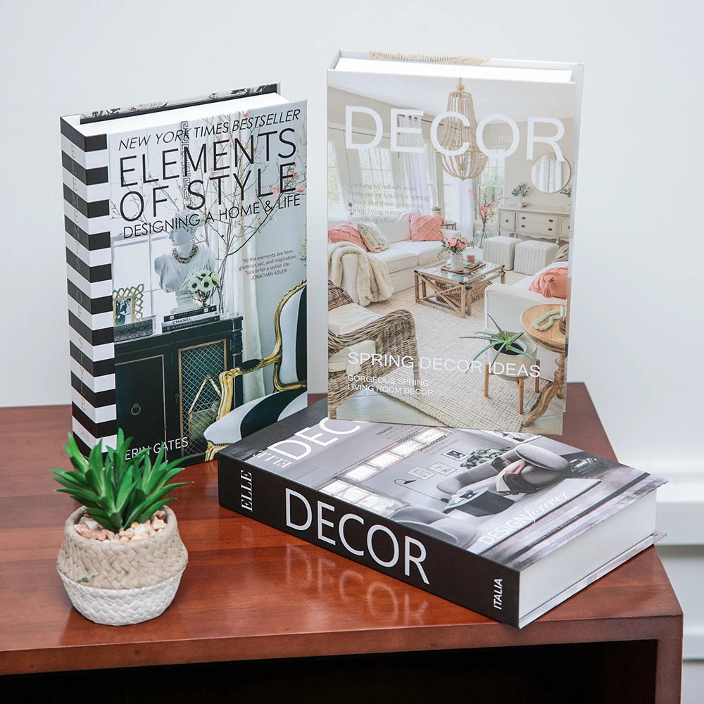 Books Decorativo 3 peças