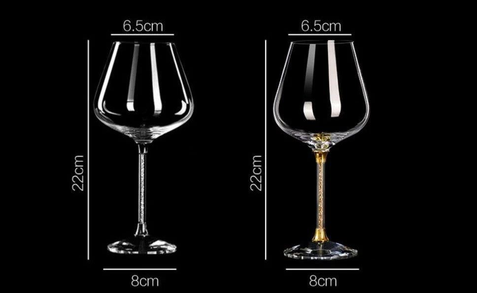 Taças Cristal Luxo - 2 peças
