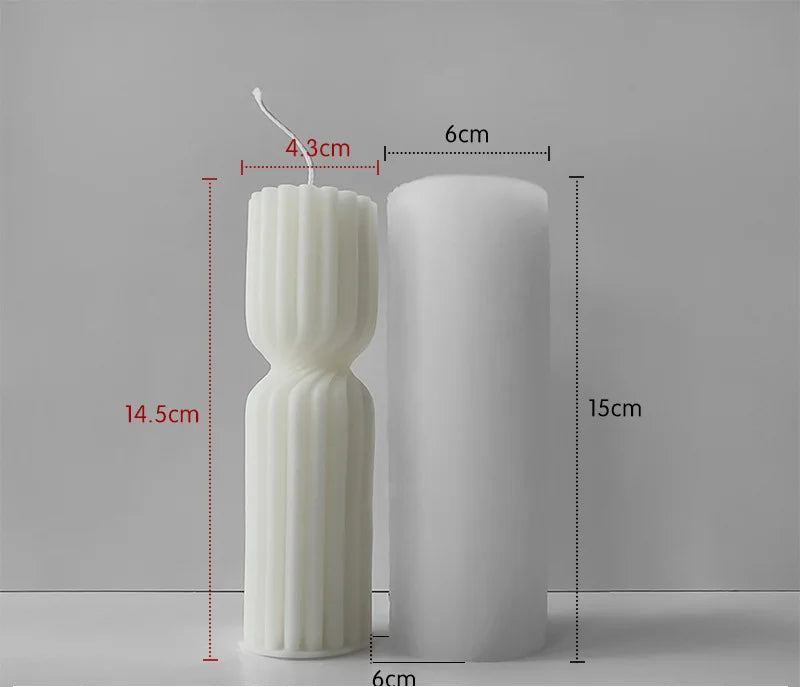Castiçal Vela orgânico