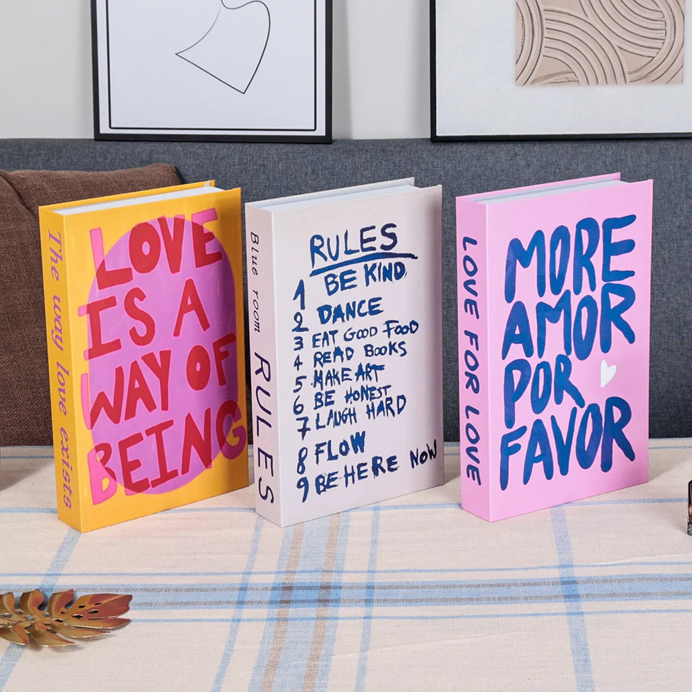 Books Decorativo 3 peças