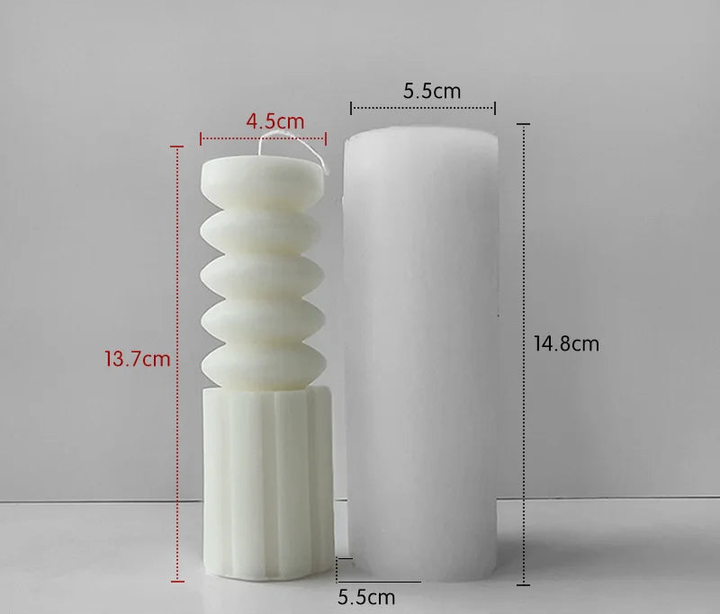Castiçal Vela orgânico